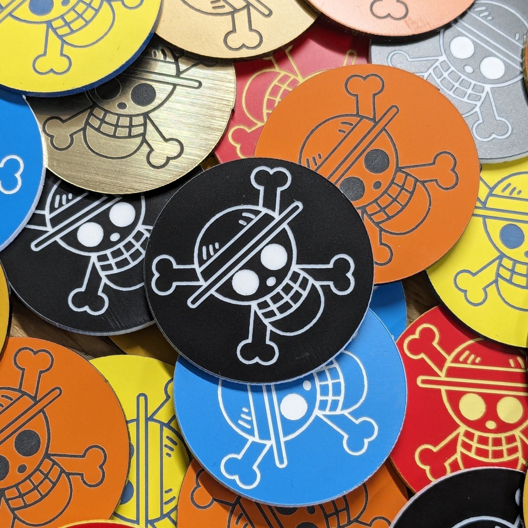 Straw Hat Token Ability Used Counter One Piece TGC Multiple Colo