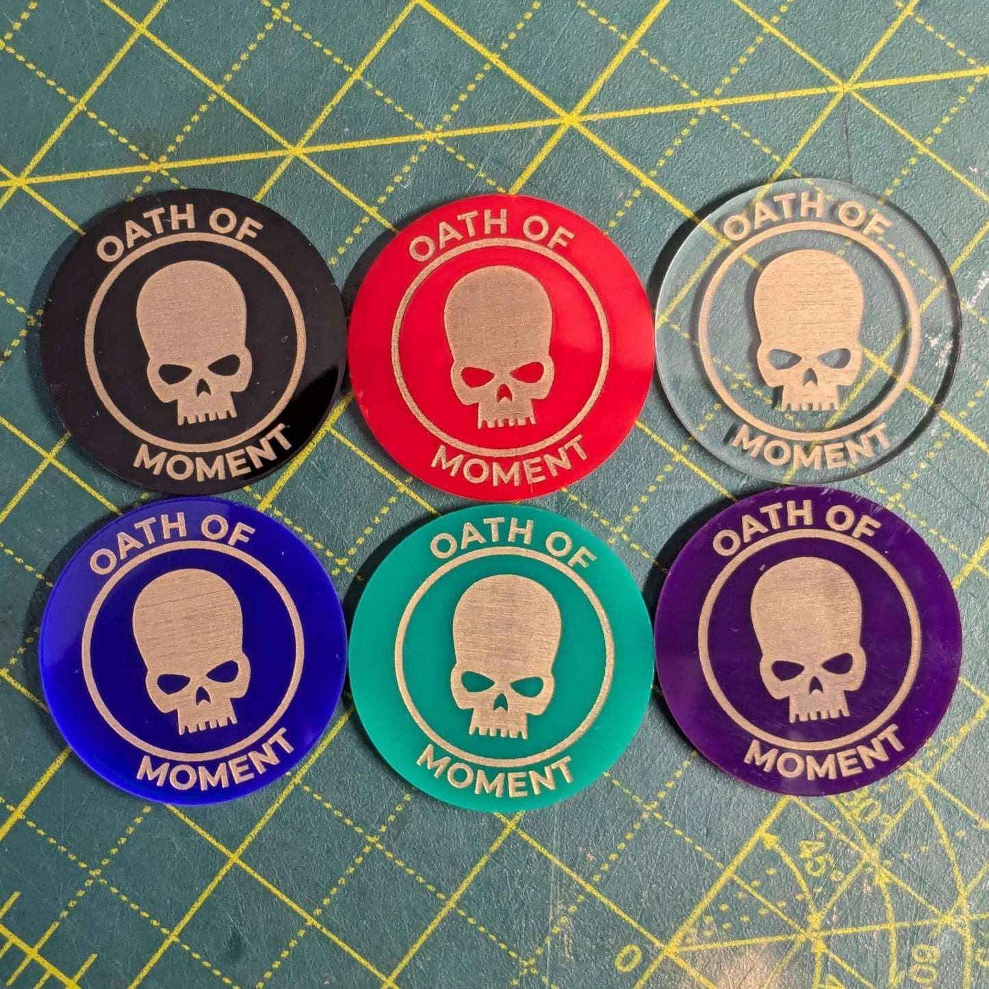 WH40K Oath of Moment Token - for use with WH40K 10th Edition
