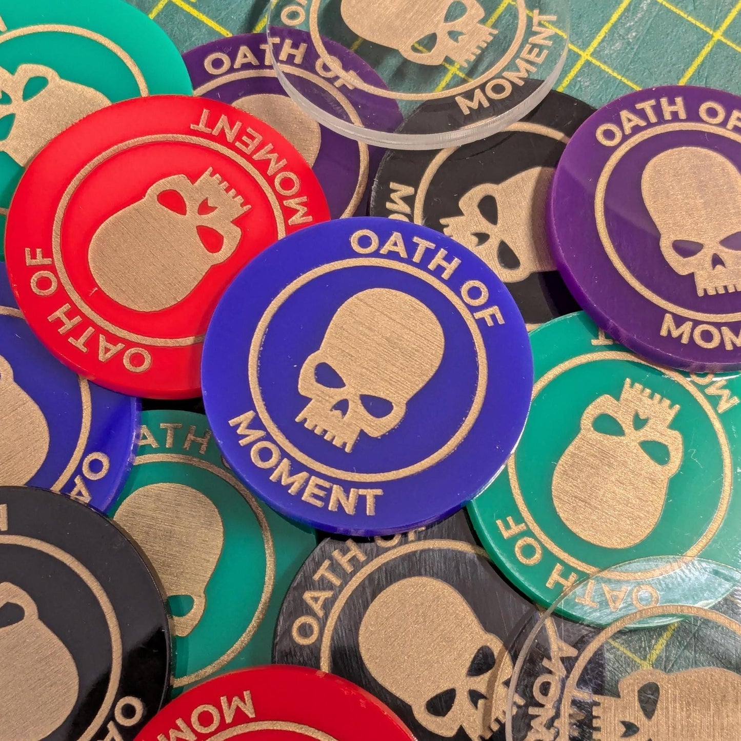 WH40K Oath of Moment Token - for use with WH40K 10th Edition