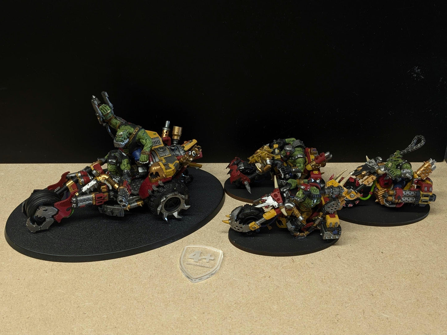 Invulnerable Save Tokens - for use with WH40K - Choice of Colours - 3mm Acrylic