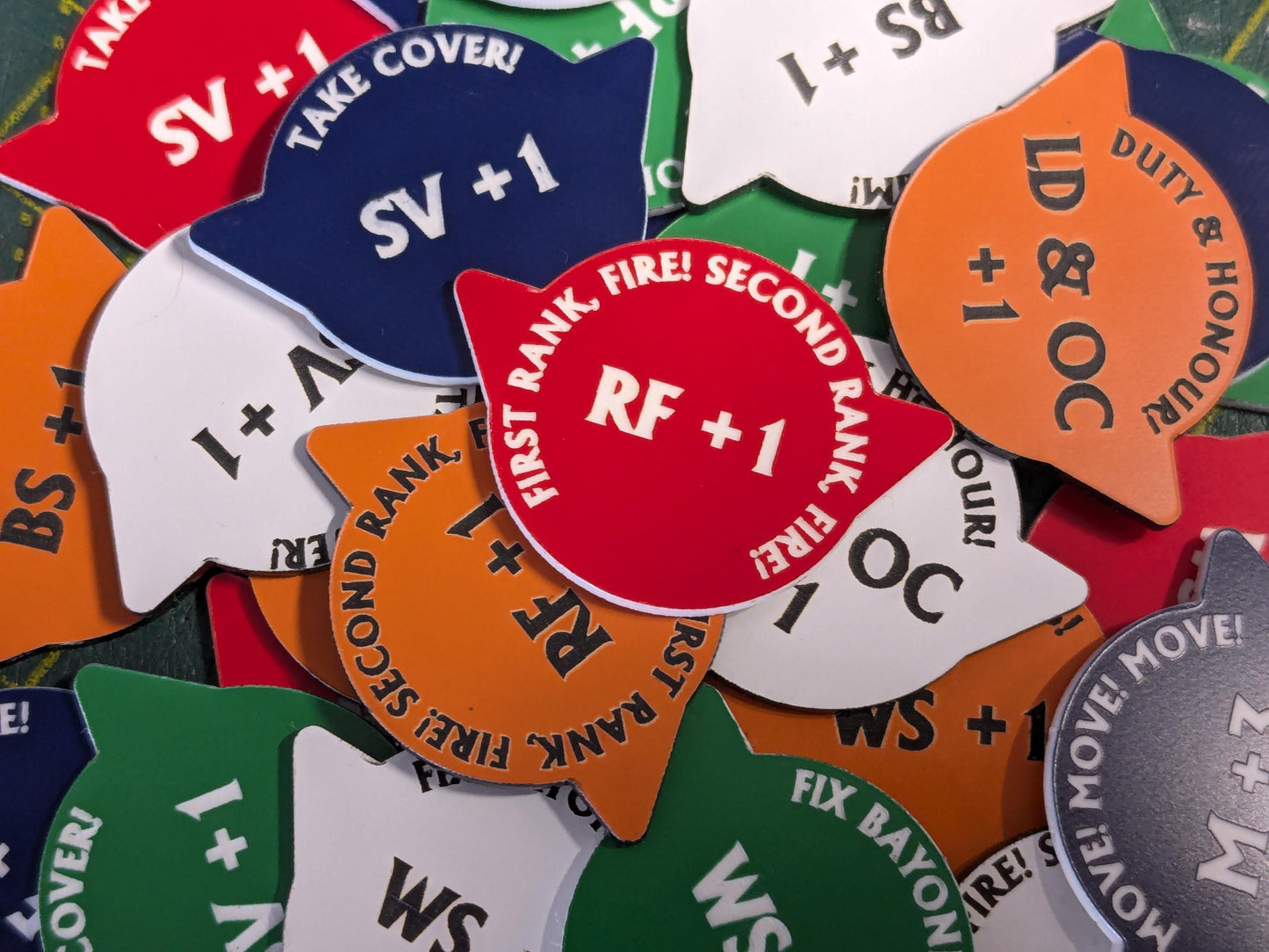 WH40K Voice of Command Tokens - Astra Militarum - WH40K 10th Edition