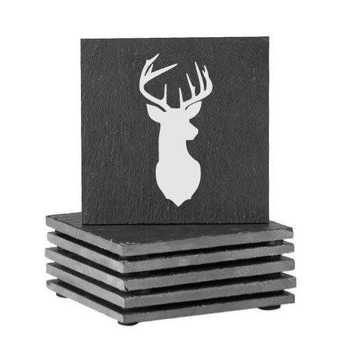 Personalised Square Slate Coasters