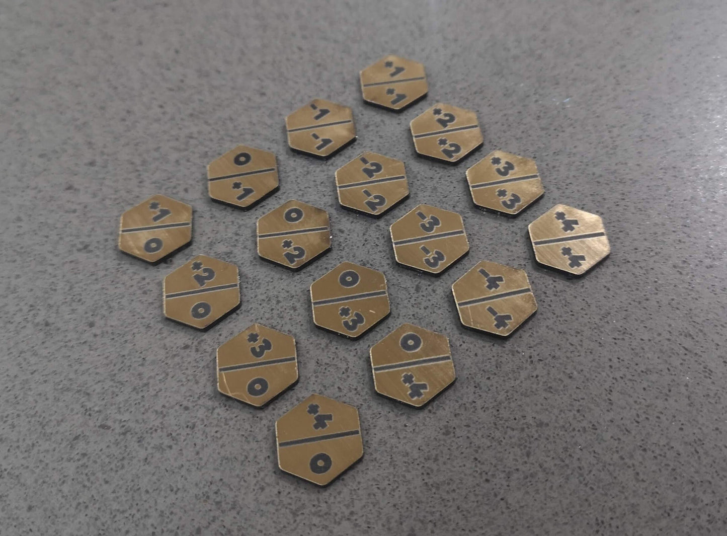 Magic the Gathering - Set of 15 or 12 Power/Toughness Tokens