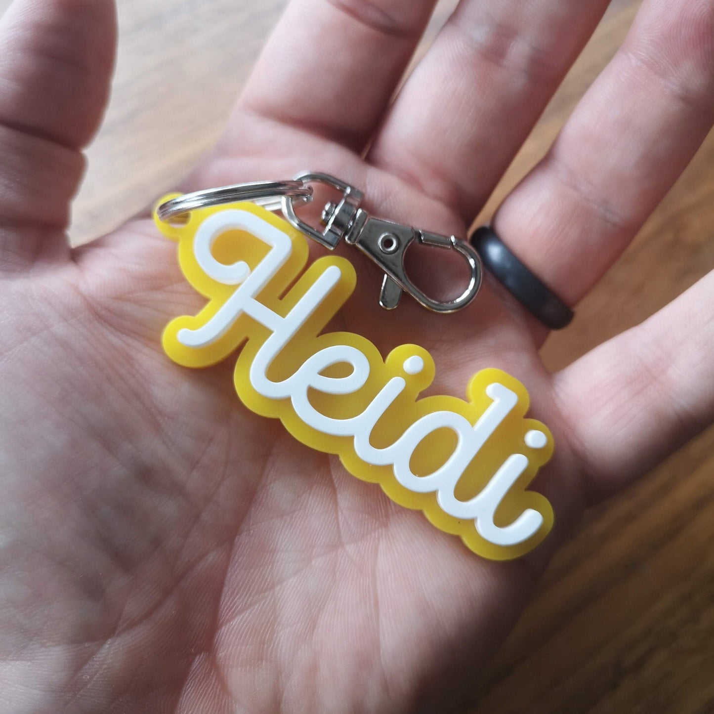 Personalised Name Keychain/Backpack tag/Lunchbox tag