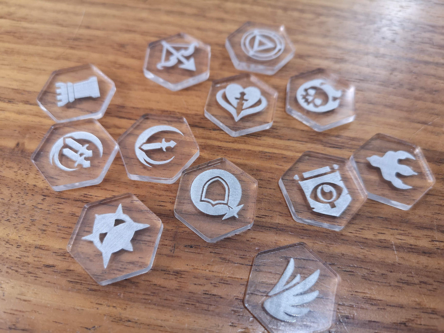 Magic the Gathering - Set of 12 Keyword Tokens - Without Keyword