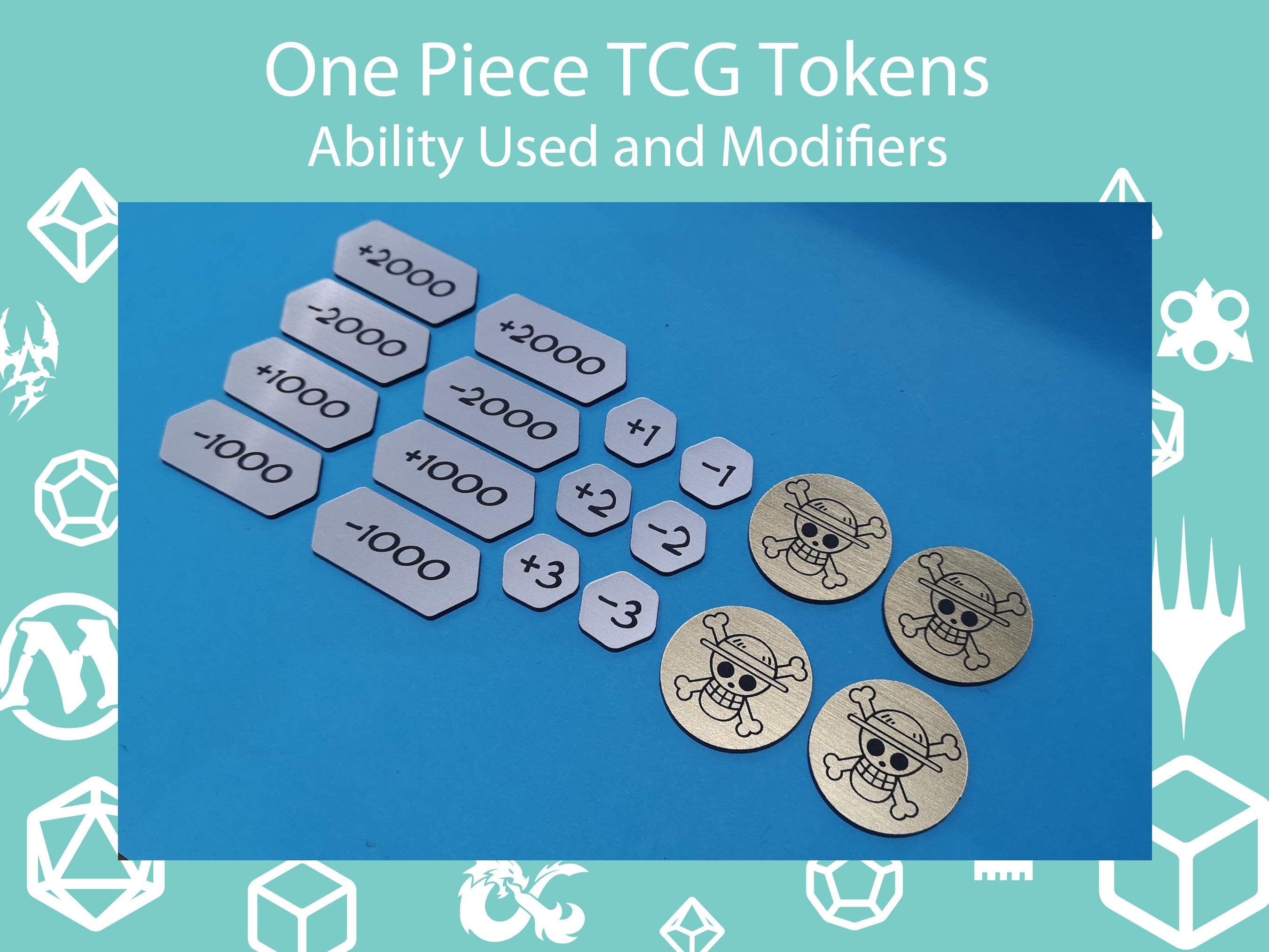 Pokemon Ability Markers Pokemon TCG Ability Tokens - Compatible With Pokemon Trading Card Game (3 Tokens) Treasure Tokens Pokemon Ability Markers Pokemon TCG Ability Tokens - Compatible With Pokemon Trading Card Game (3 Tokens) Treasure Tokens