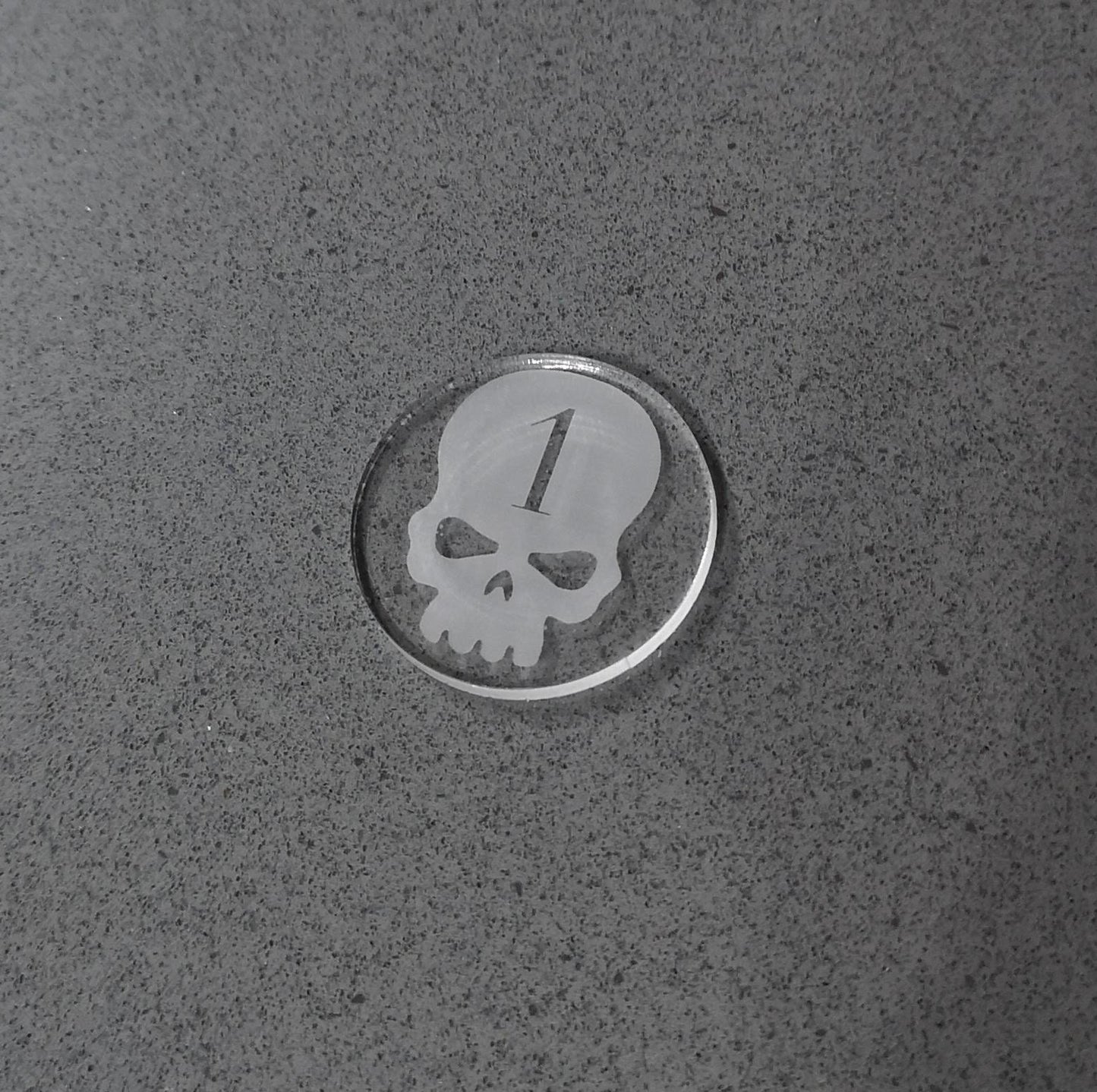40mm Objective Markers - Set of 6, ideal for use with WH40K