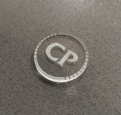 WH40K Command Point Tokens: Laser Engraved Acrylic, Set of 6
