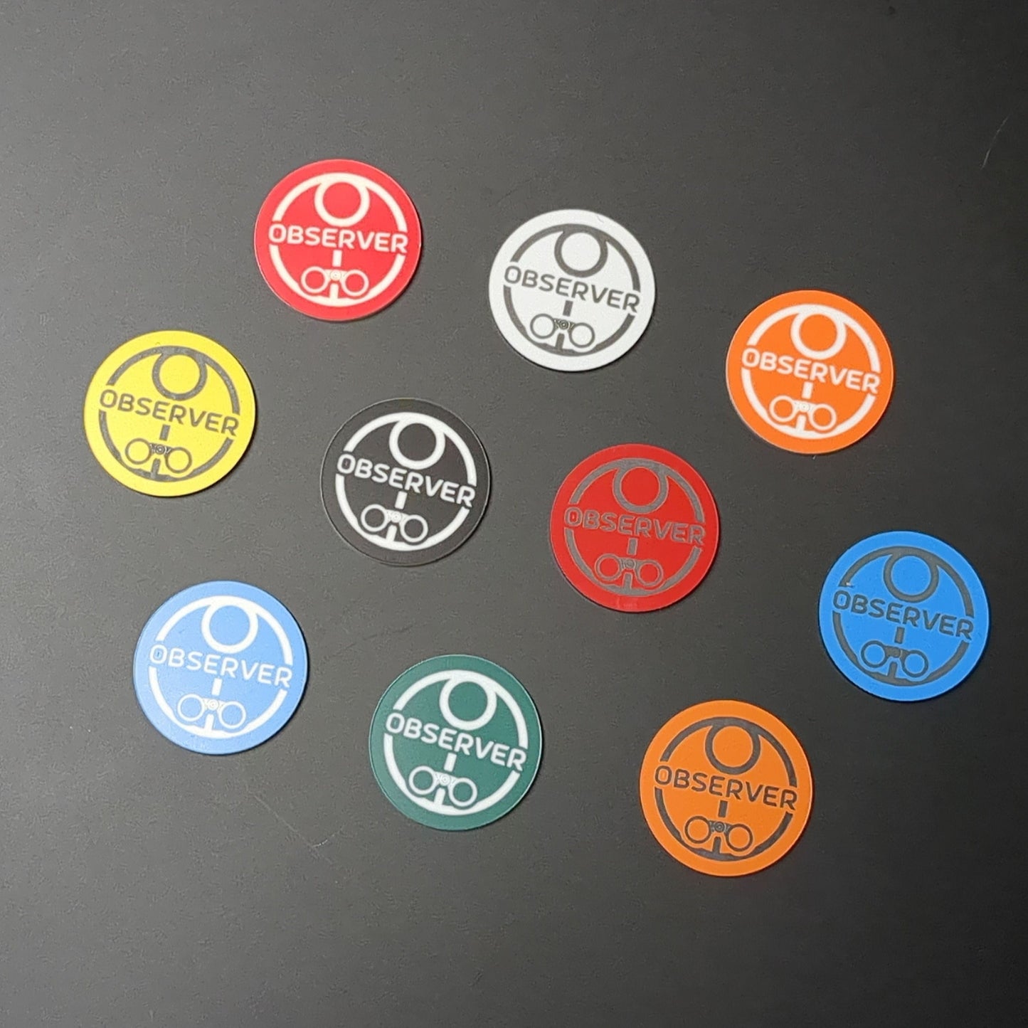 WH40K Tau Spotted, Observer and Guided Tokens - Greater Good Tokens - Sets of 5 or 10