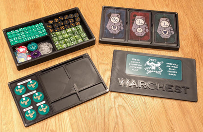 The WARCHEST - WH40K Battle Deck Storage - Custom Faction - WH40K 10th Edition