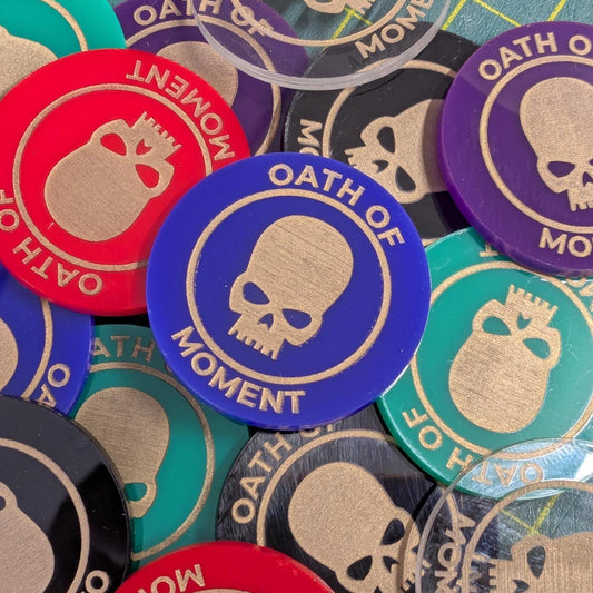 WH40K Oath of Moment Token - for use with WH40K 10th Edition