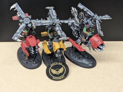 Custom Oath of Moment Token for use with WH40K 10th Edition