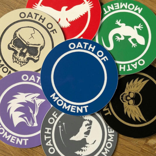 Custom Oath of Moment Token for use with WH40K 10th Edition