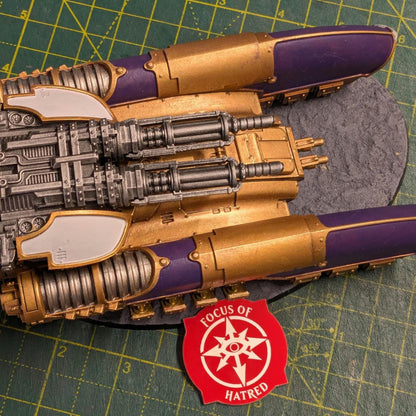 Custom Focus of Hatred Token for use with WH40K 10th Edition
