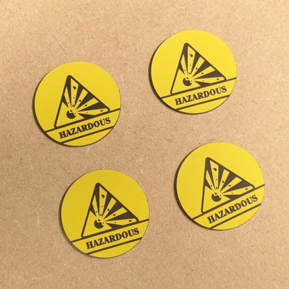 WH40K Mission Tokens Set with Case: Primary & Secondary Objective Markers