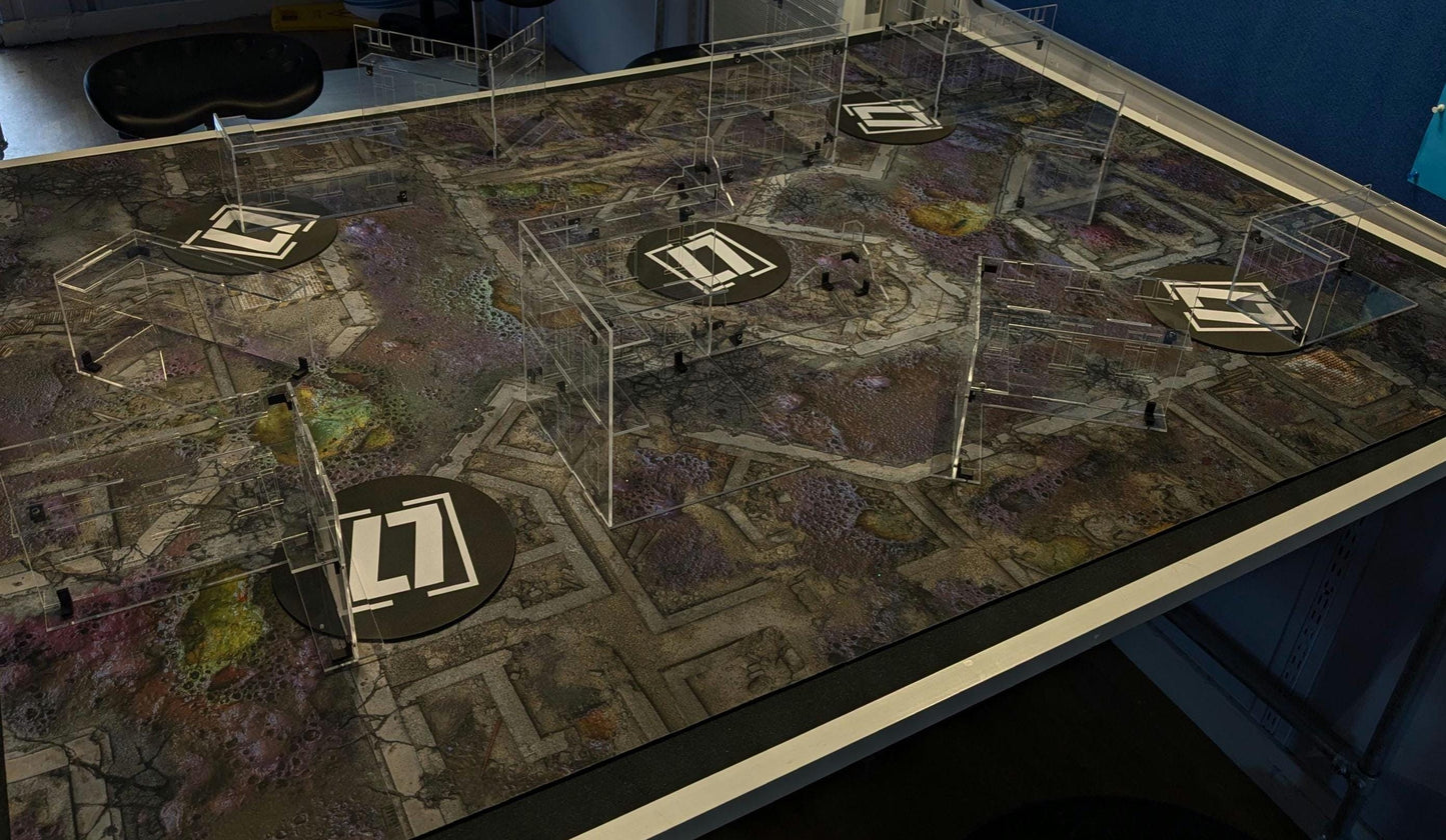 Clear Acrylic Terrain: UKTC Compliant WH40K 10th Edition, Competitive Play