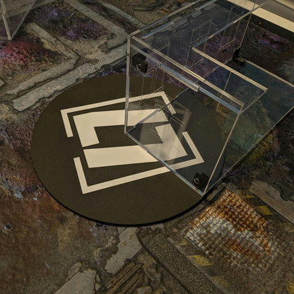 UKTC 2025/26 Compliant Clear Acrylic Terrain Footprints - WH40K 10th Edition  - Competitive Play