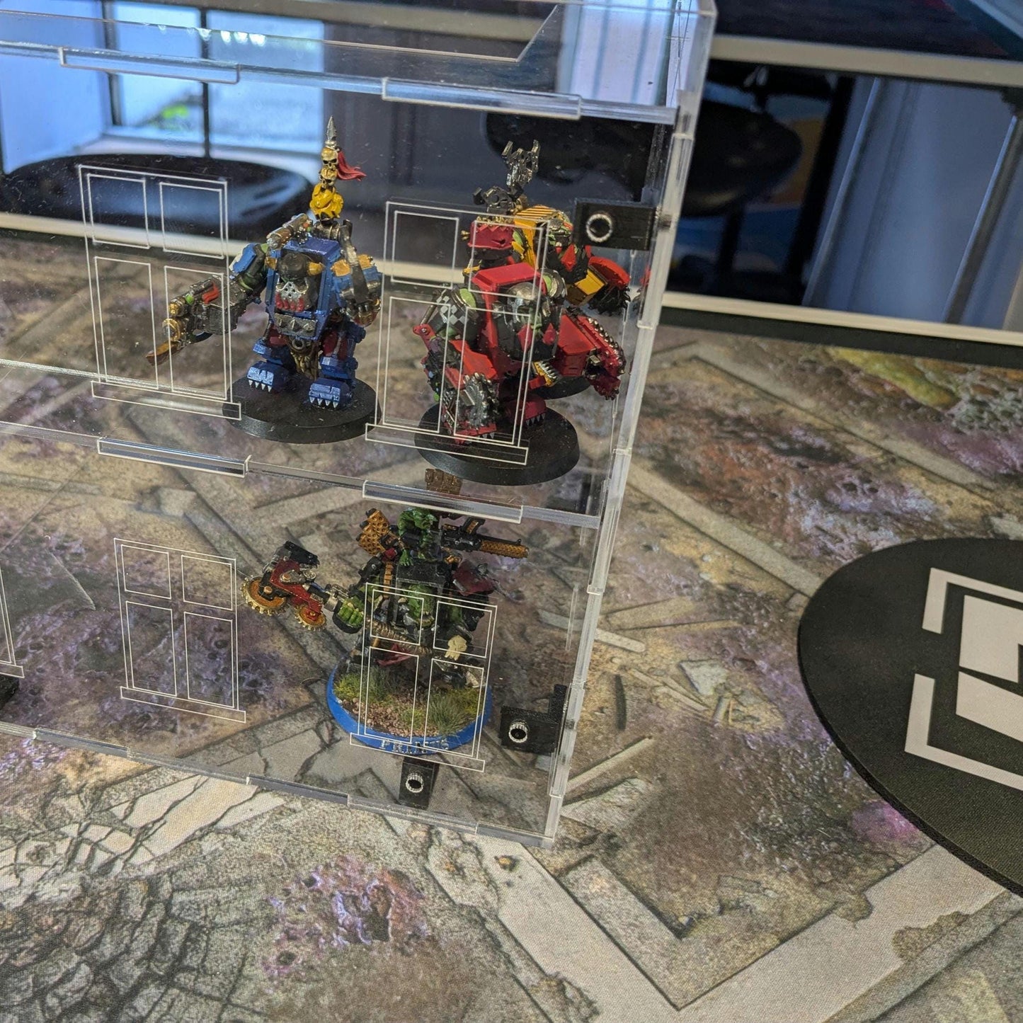 Clear Acrylic Terrain: UKTC Compliant WH40K 10th Edition, Competitive Play