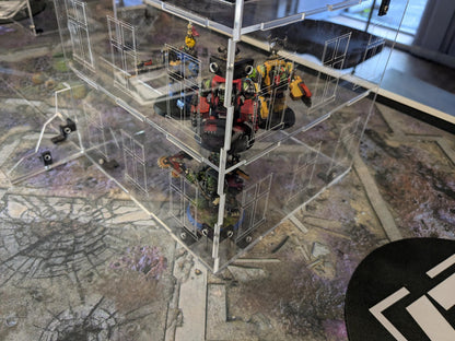 Clear Acrylic Terrain: UKTC Compliant WH40K 10th Edition, Competitive Play