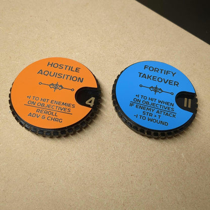 Votann Yield Point Tracker - Multiple Colour Options - WH40K 10th Edition