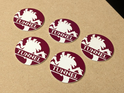 WH40K Tyranid Subterranean Assault Tunnel Markers - Set of 5 - WH40K 10th Edition