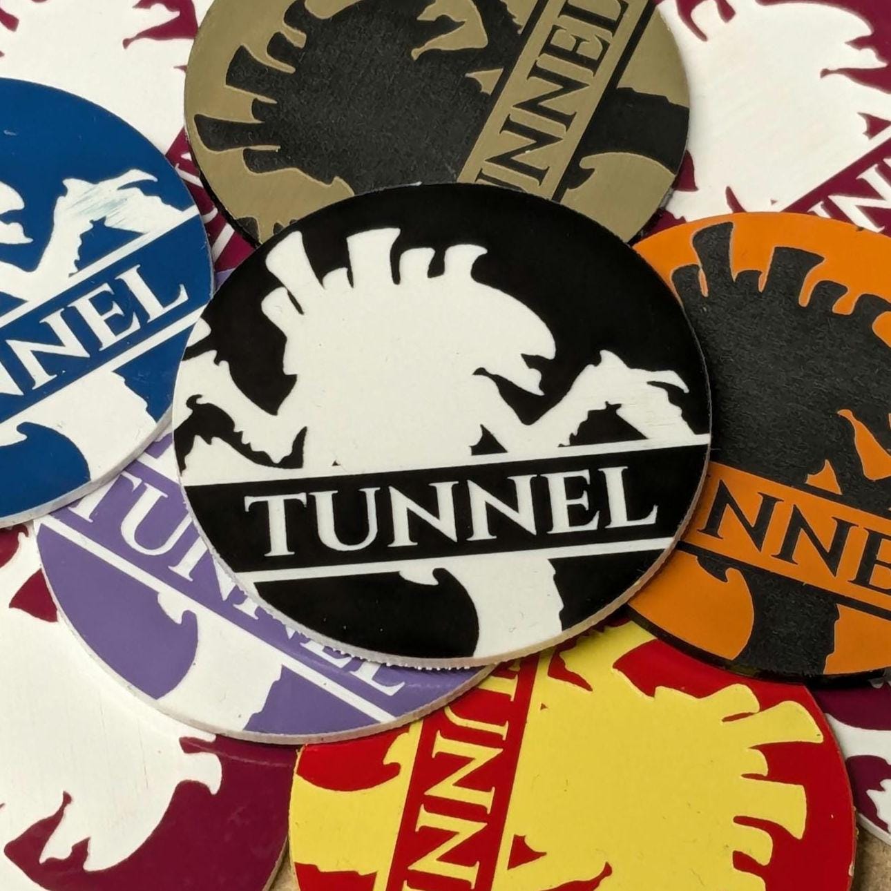 WH40K Tyranid Subterranean Assault Tunnel Markers - Set of 5 - WH40K 10th Edition