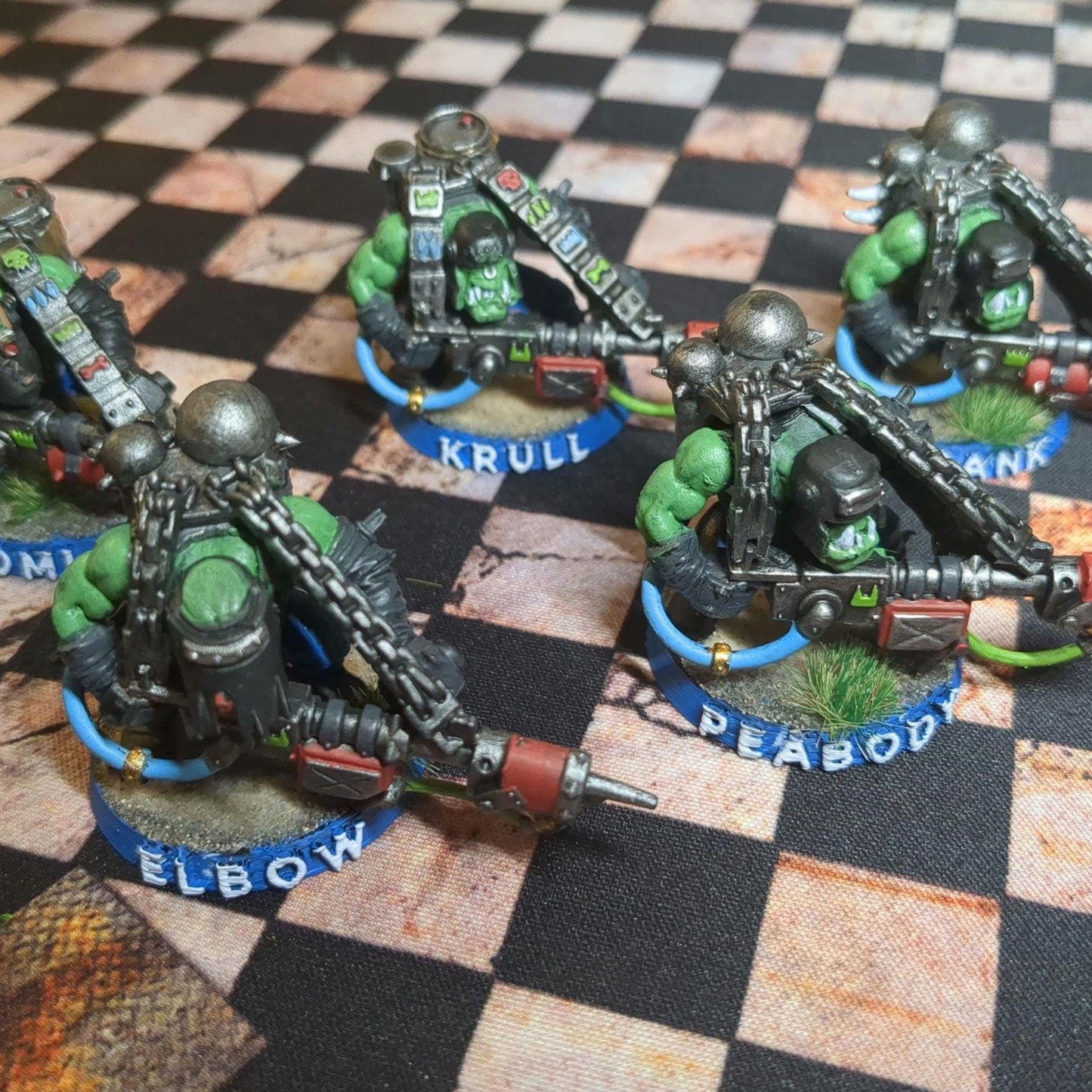 Personalised Named Bases for Miniatures - Multiple Sizes Available