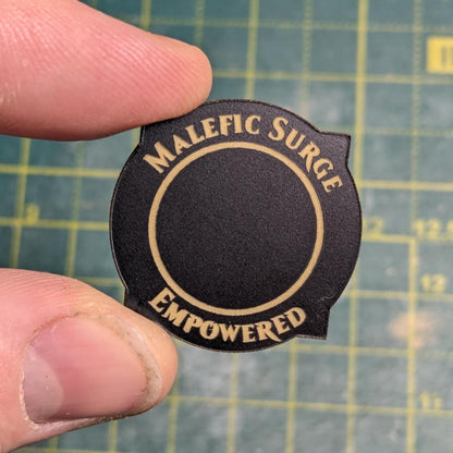 Malefic Surge - Empowered Tokens - Set of 5 or 10 - WH40K 10th Edition