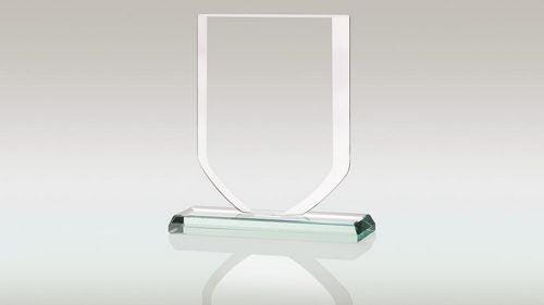 Jade Glass Shield (10mm Thick) - Personalisable Engraving