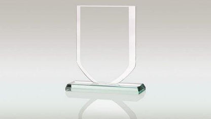 Jade Glass Shield (10mm Thick) - Personalisable Engraving