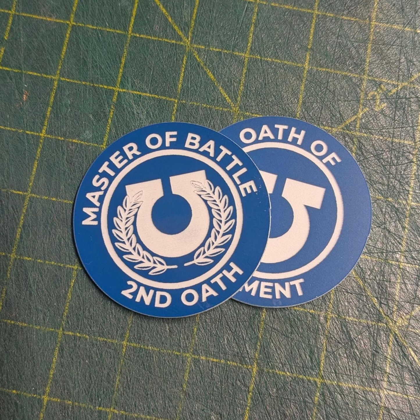 Master of Battle Token for use with WH40K 10th Edition