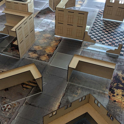 MDF Terrain Set: UKTC Compliant WH40K 10th Edition, Competitive Play