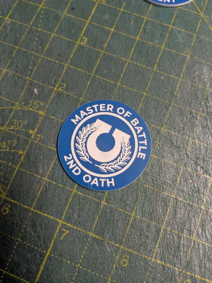 Master of Battle Token for use with WH40K 10th Edition