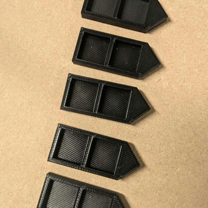 Set of 5 Multi Dice Unit Wound Tracker for use with WH40K 11th Edition