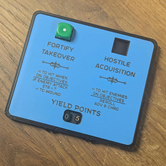 Votann Yield Point Tracker for use with WH40K 11th Edition