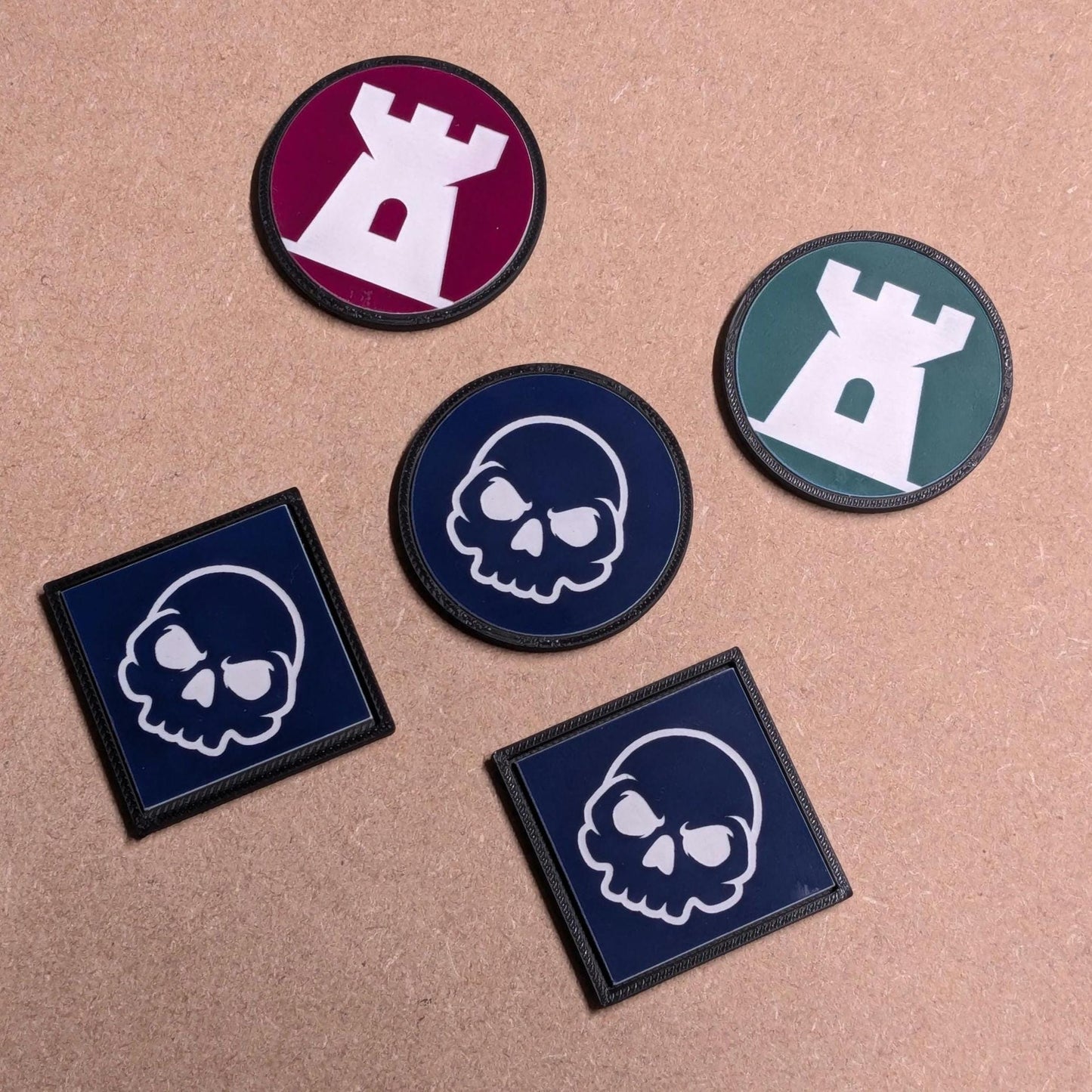 Objective Markers for Buildings - WH40K 11th Edition - Armageddon
