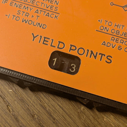 Votann Yield Point Tracker for use with WH40K 11th Edition