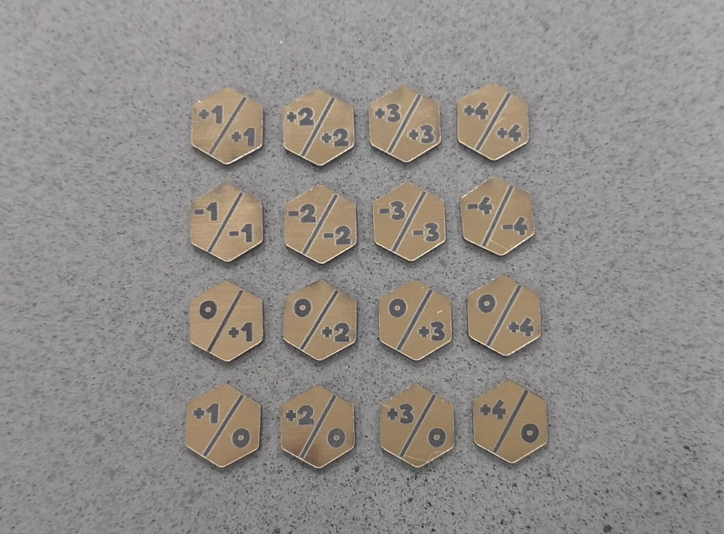 Magic the Gathering - Set of 15 or 12 Power/Toughness Tokens
