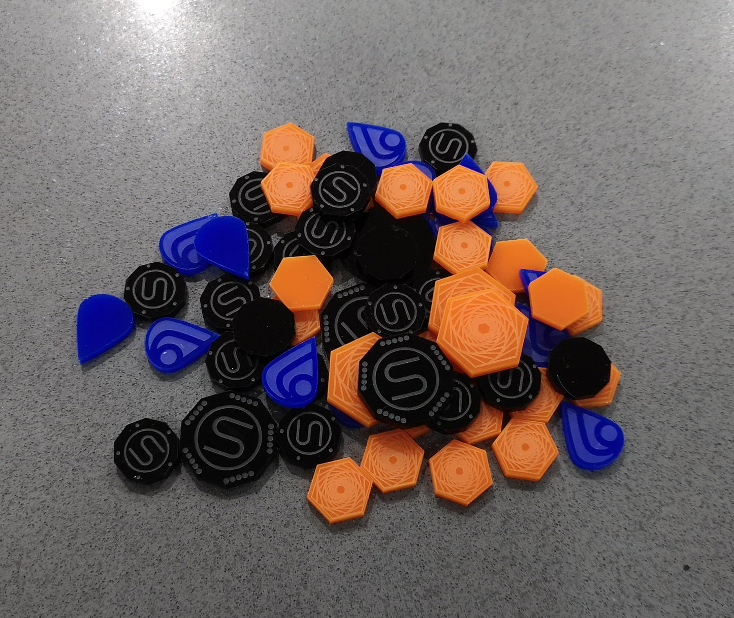 Dune Imperium Compatible Resource Token Set (63 Pieces)