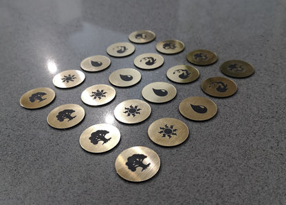 Magic the Gathering - Set of 5 or 6 Mana Tokens