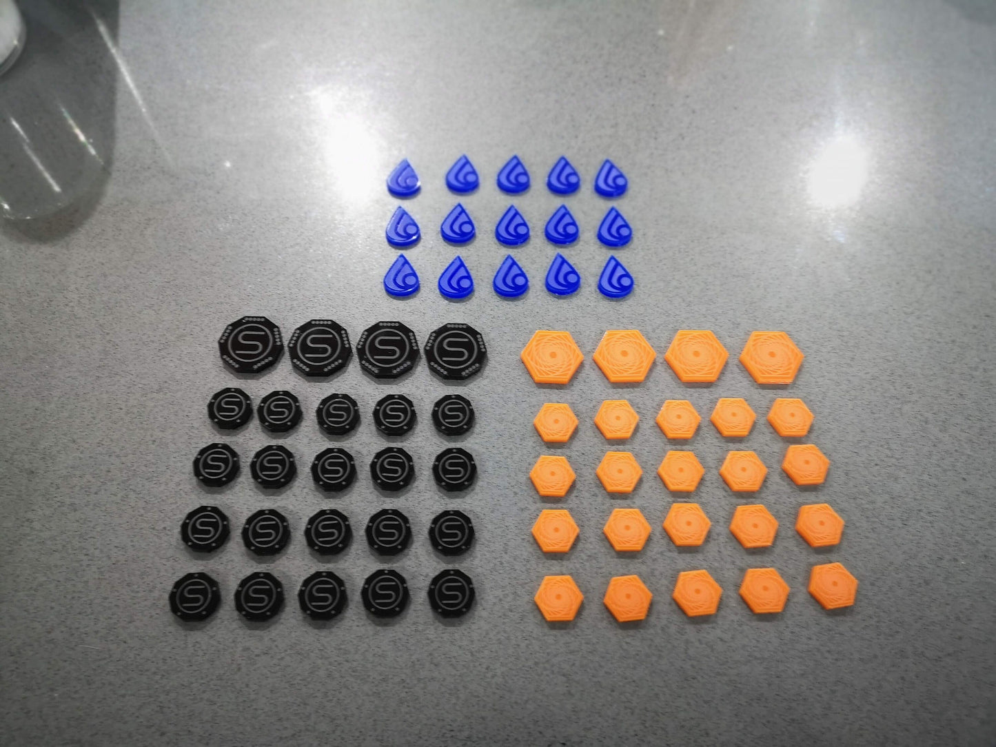 Dune Imperium Compatible Resource Token Set (63 Pieces)