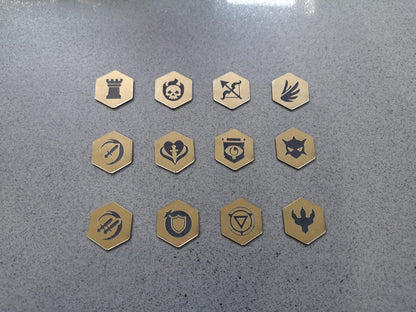 Magic the Gathering - Français Set of 12 -  Keyword Tokens