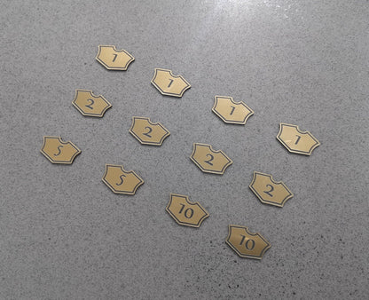Magic the Gathering - Set of 12 Planeswalker Loyalty Counters
