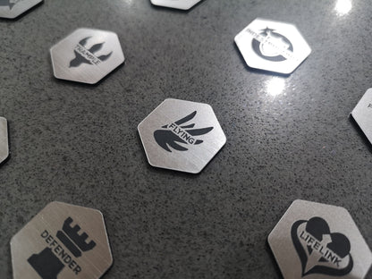 Magic the Gathering - Set of 12 Keyword Tokens without Keywords