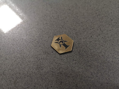 Set of 6 - 25mm Custom Objective Tokens