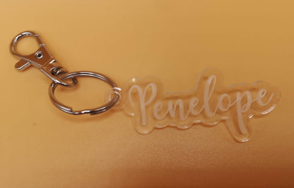 Personalised Name Keyring