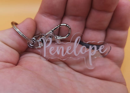 Personalised Name Keyring
