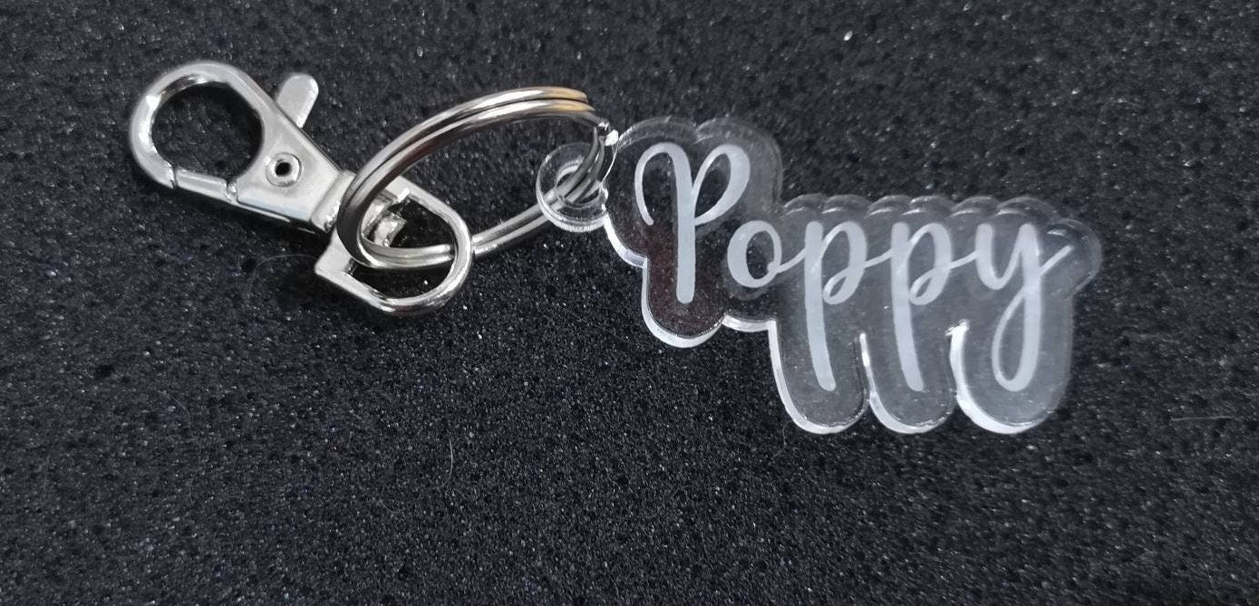 Personalised Name Keyring