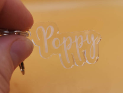 Personalised Name Keyring