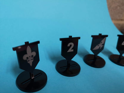 Personalised Objective Banners - Ideal for WH40K, Warhammer and other TTRPG